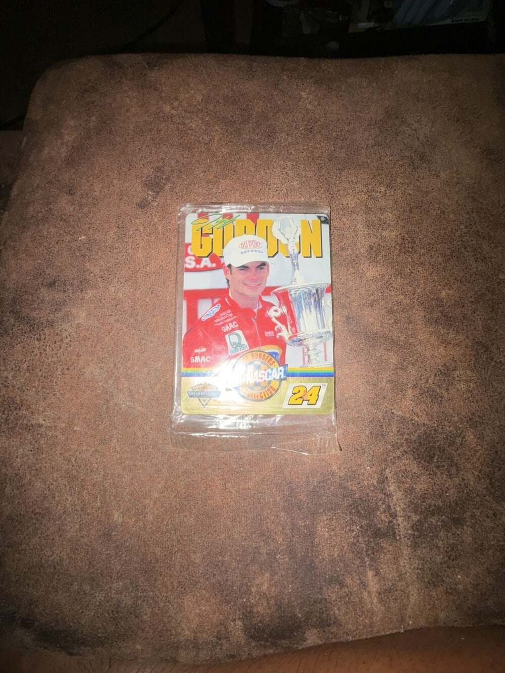 1997 Press Pass NASCAR Jeff Gordon #2 '10 Wins' Metal Impressions Trading Card